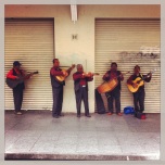 These guys can always be found somwhere in Guatemala City's zone 1